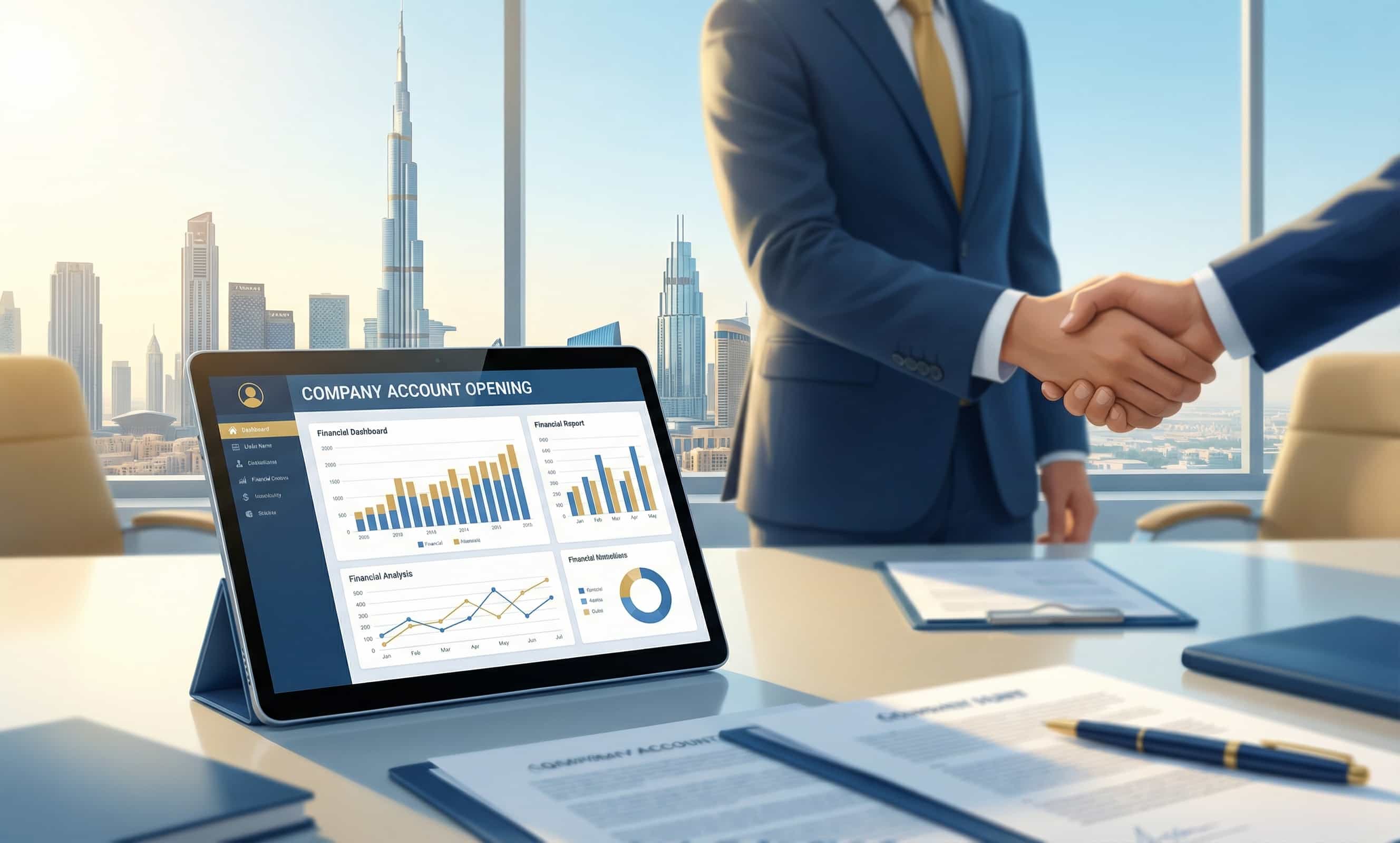 corporate bank account opening Dubai - Takween Advisory