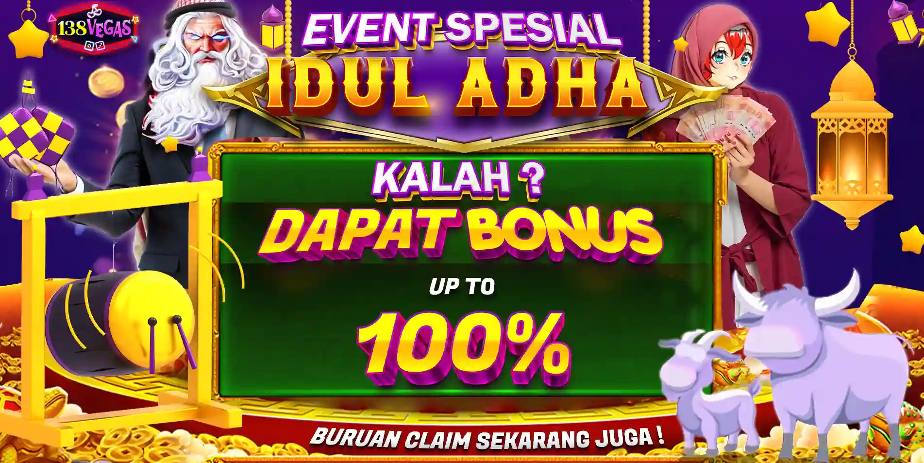 BONUS IDUL ADHA 138VEGAS