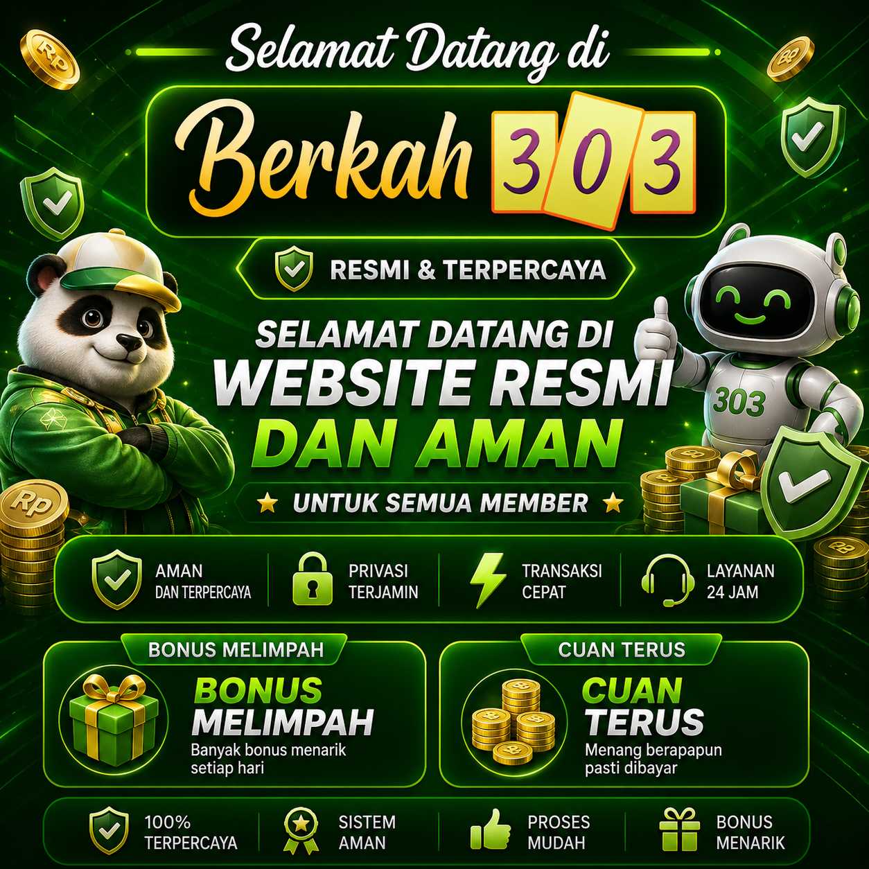 Banner BERKAH303