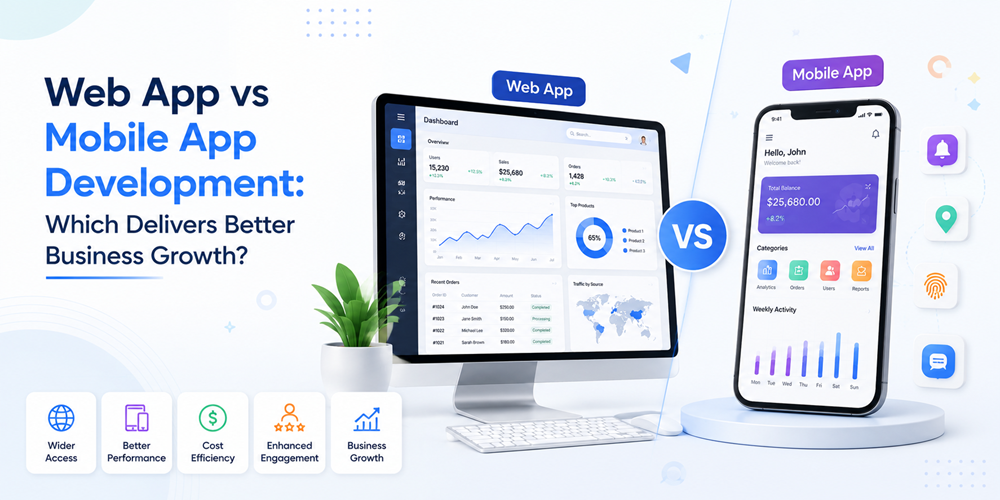 Web App vs Mobile App Development