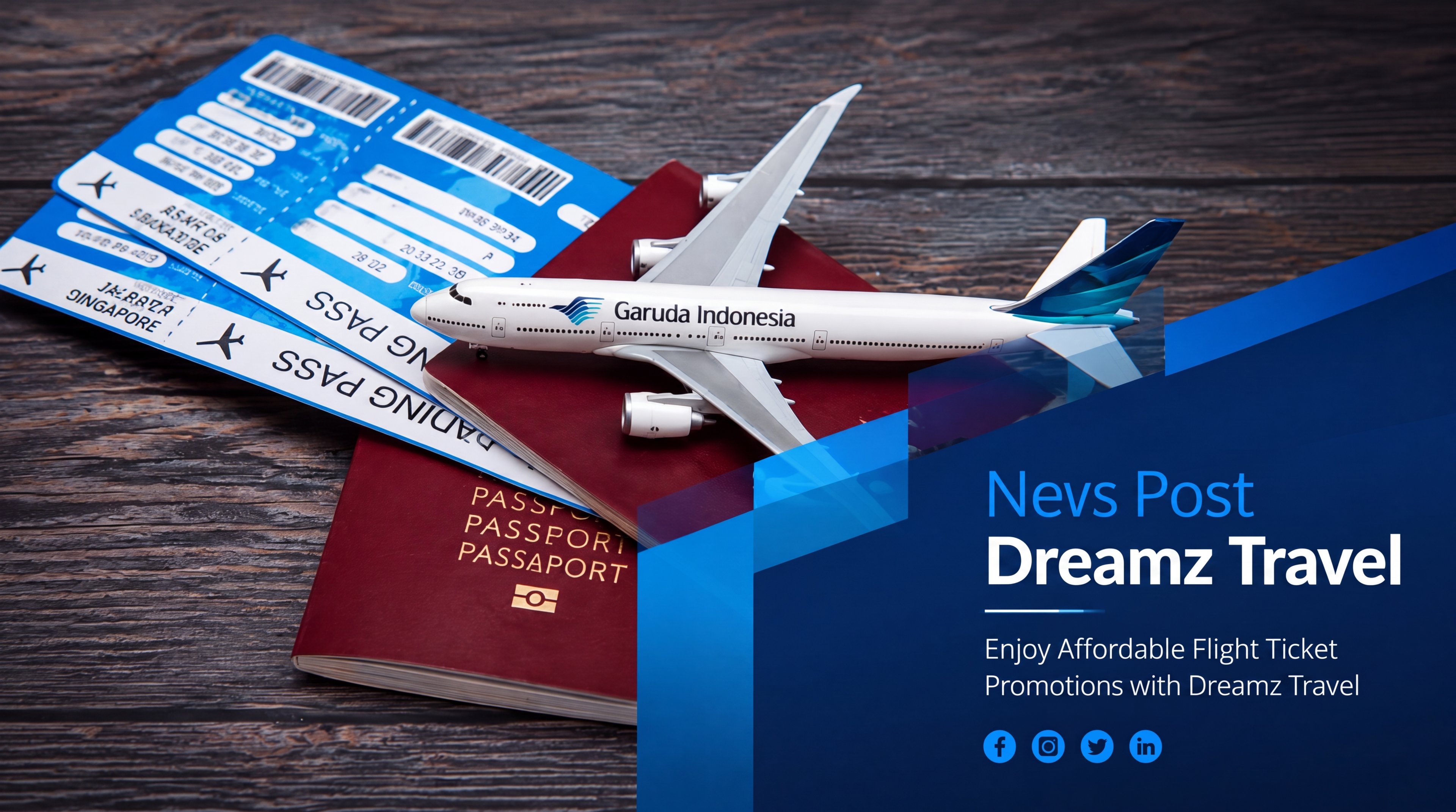 Enjoy Affordable Flight Ticket Promotions with PT DREAMZ TRAVEL