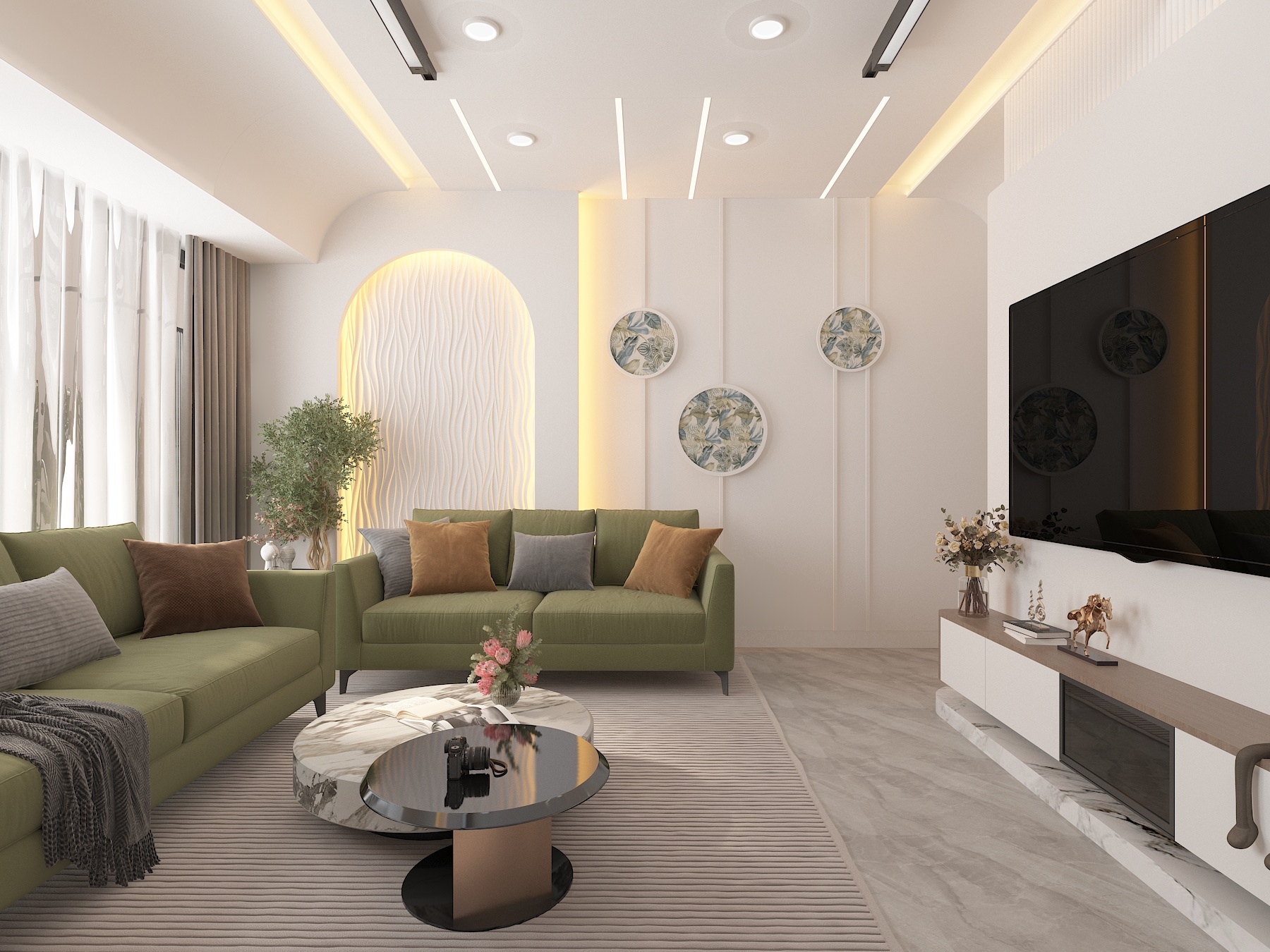 Modern Minimalist 3BHK