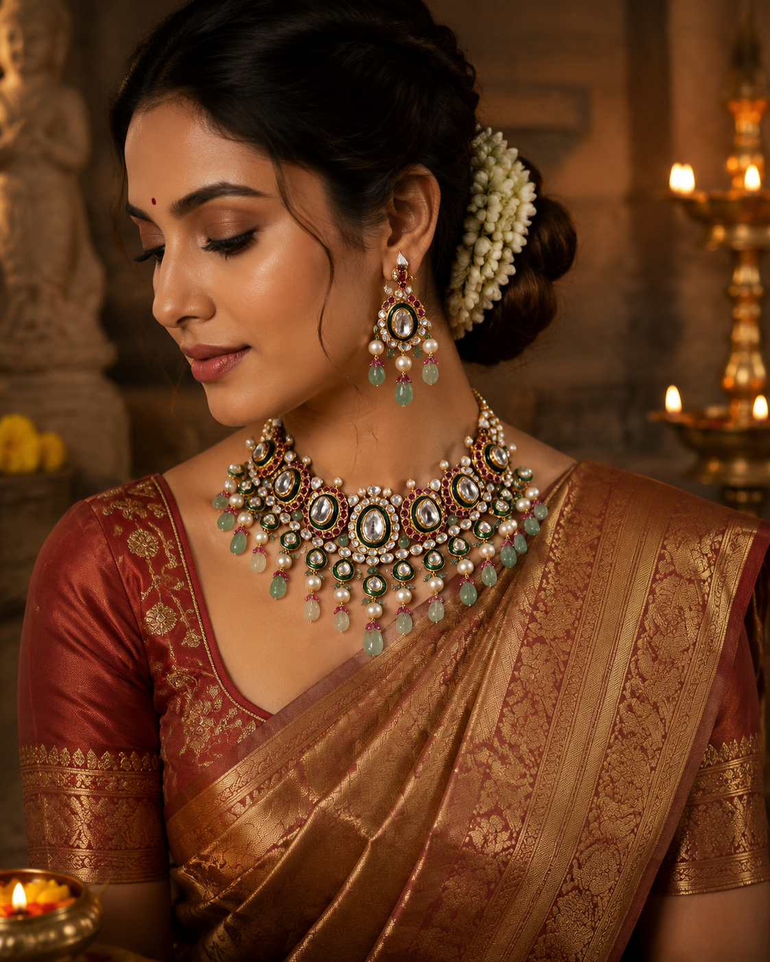 Temple and traditional jewellery