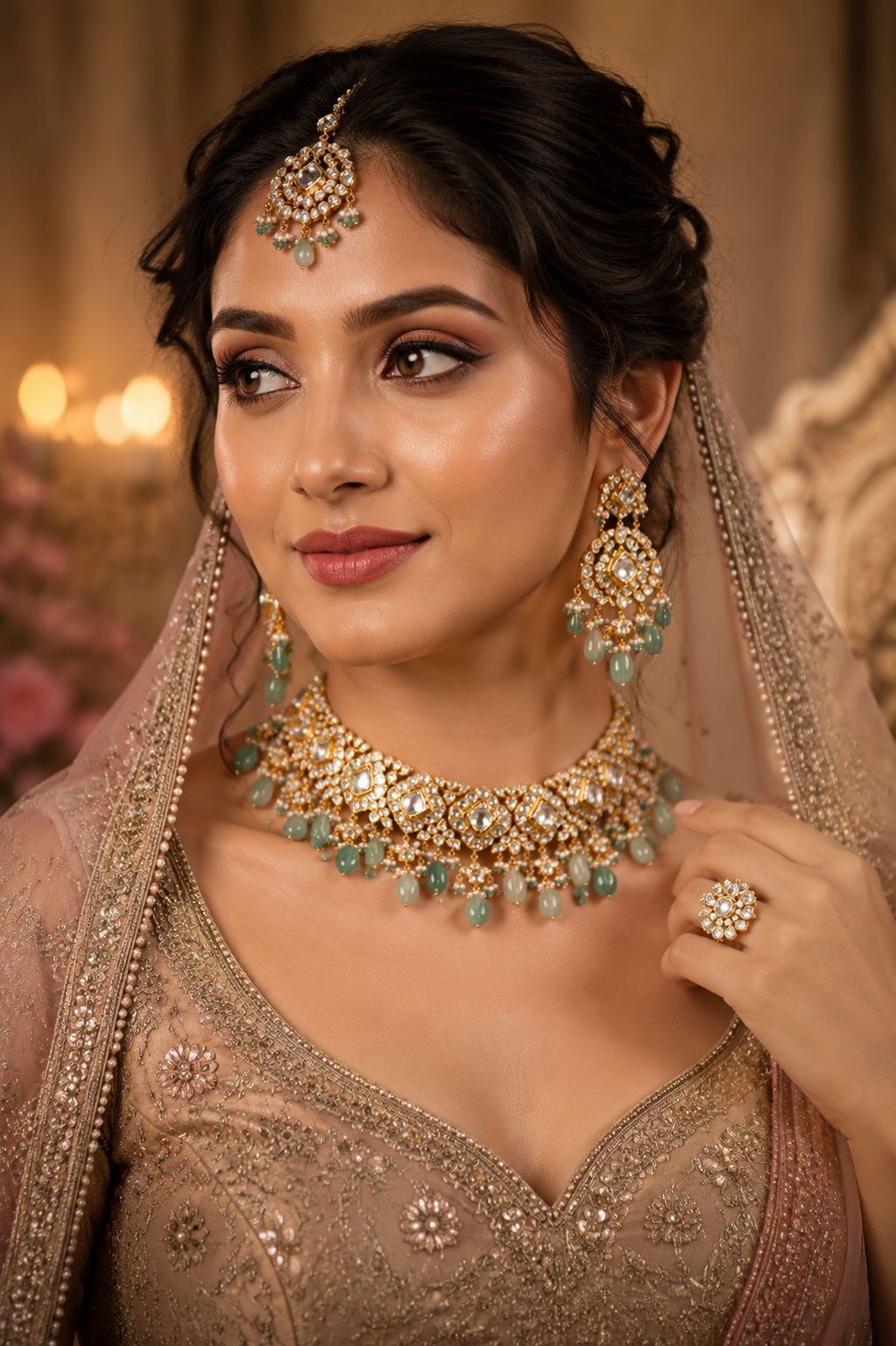 Bridal jewellery collection