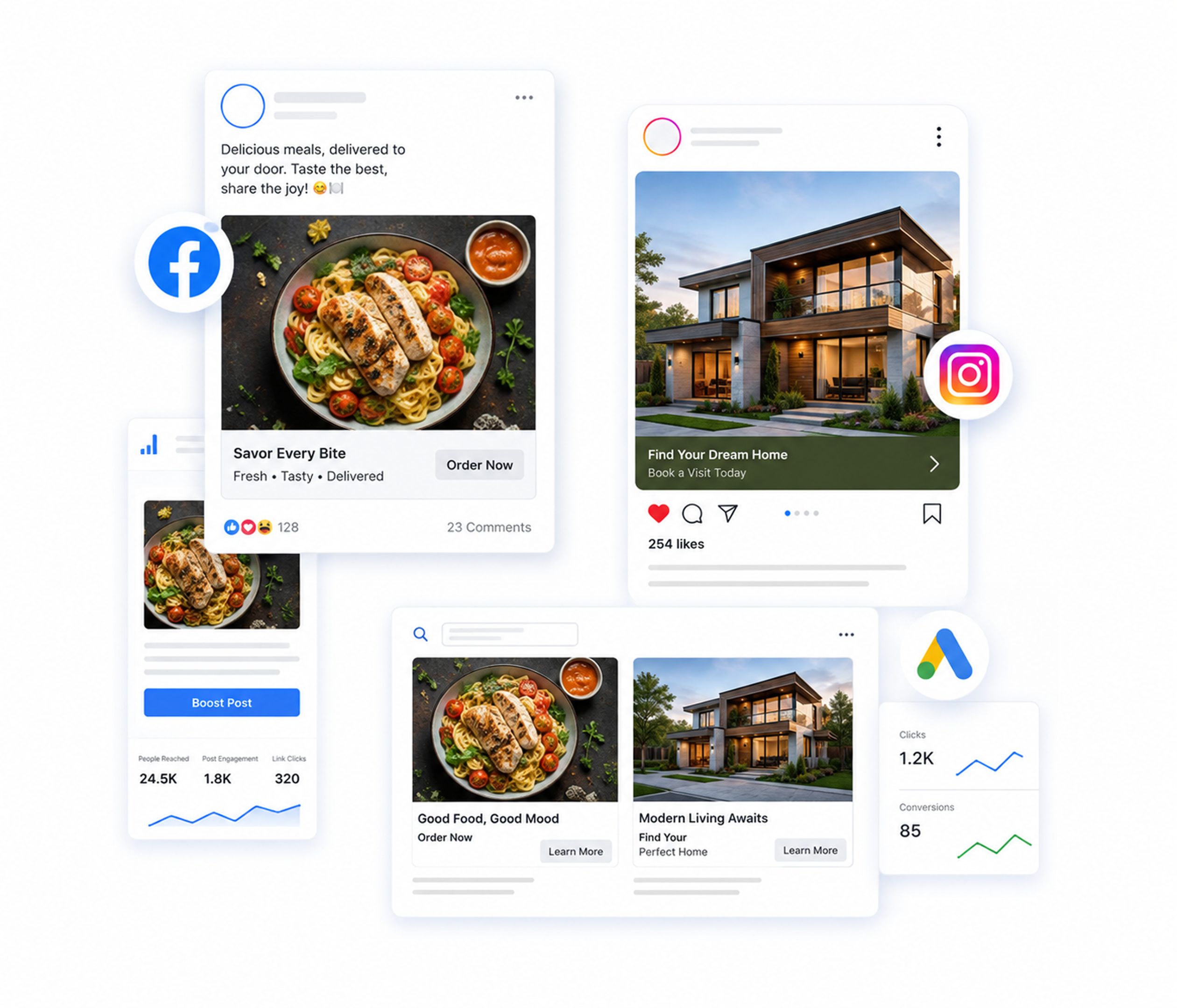 Facebook and Google Ads Management