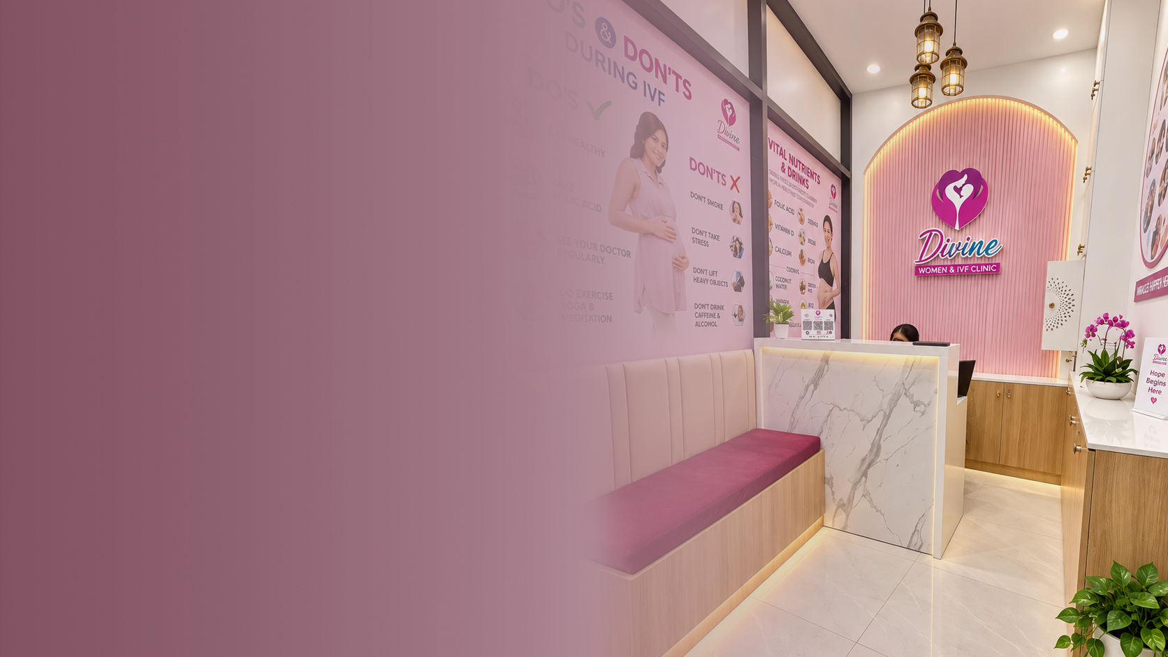 Fertility clinic consultation room