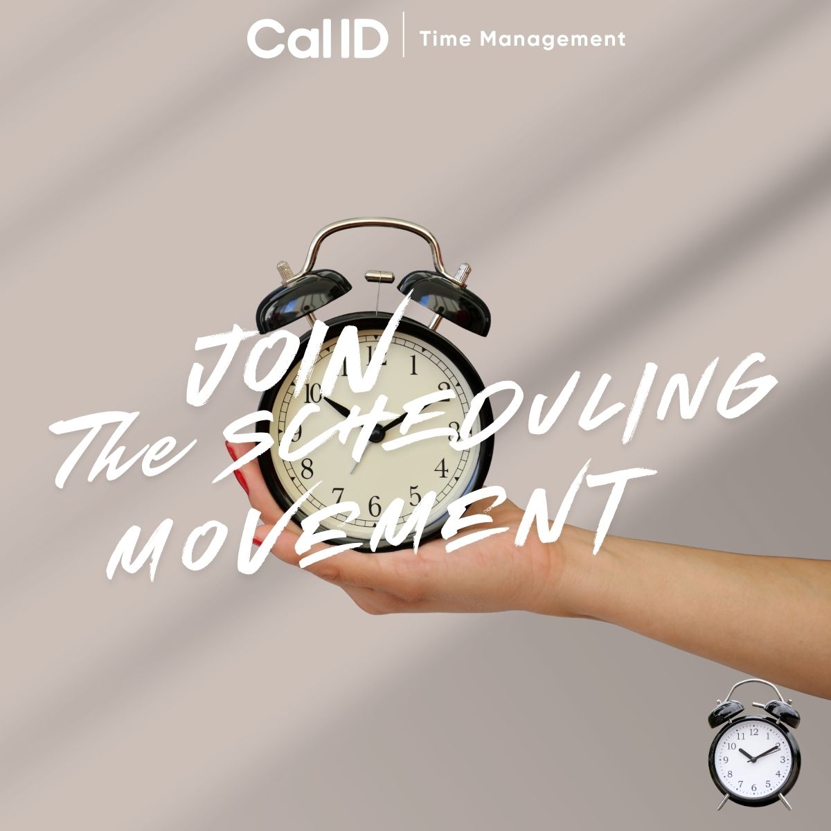 The Scheduling Movement social media creative
