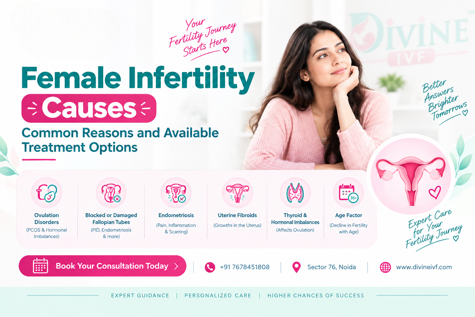 Female Infertility Causes: Common Reasons and Available Treatment Options