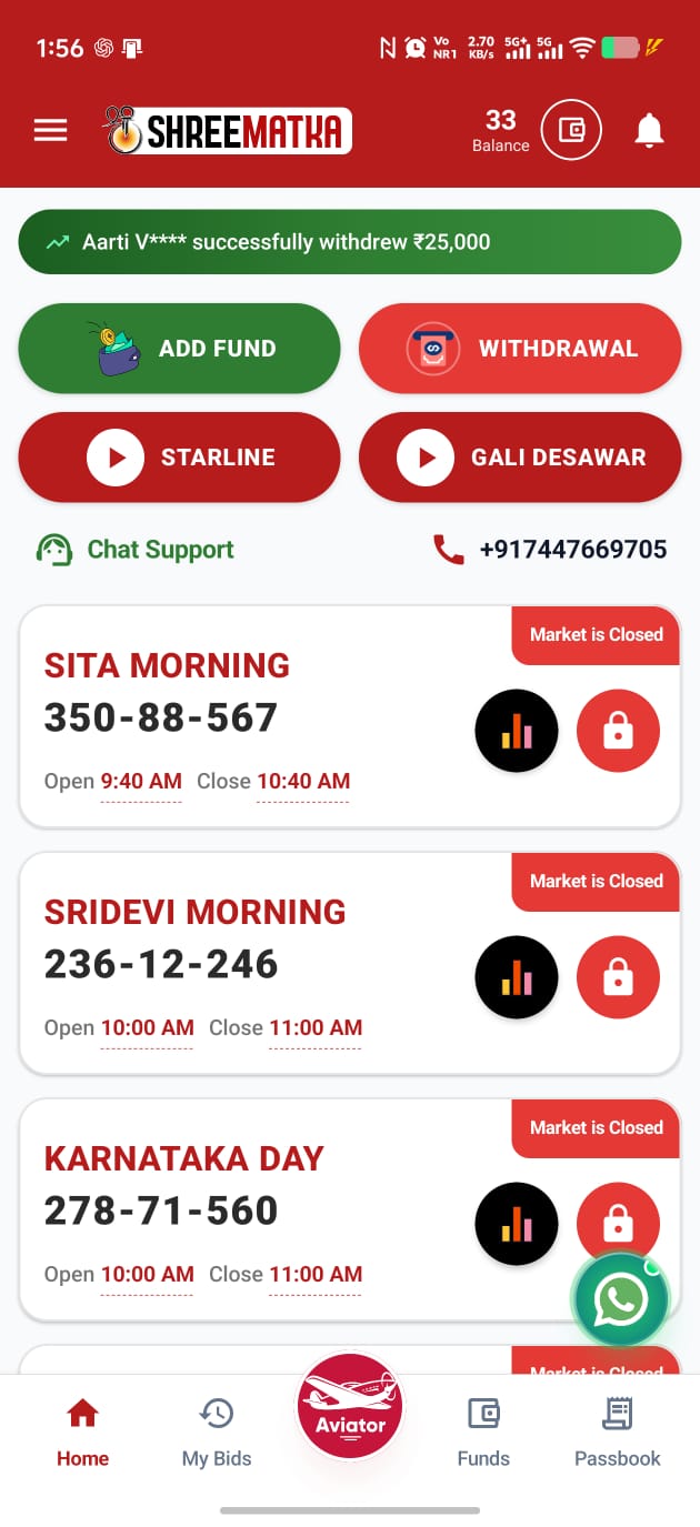 Shree Matka app preview