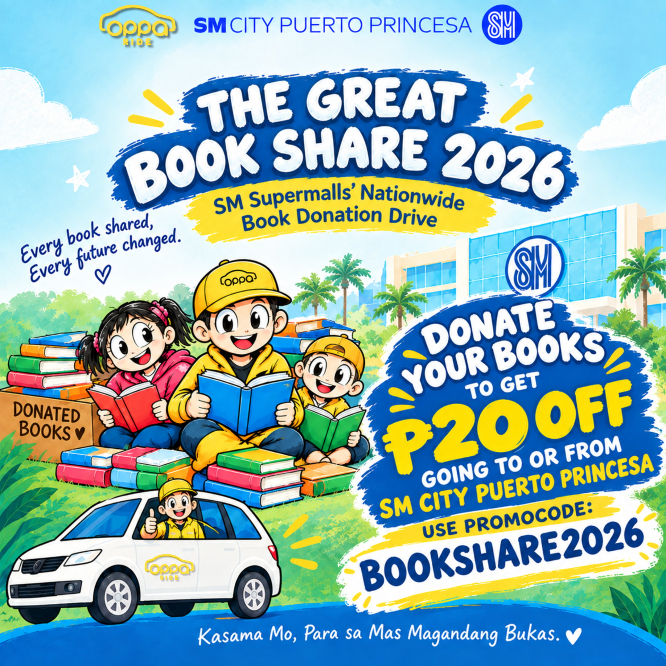 The Great Book Share 2026 x SM City Puerto Princesa