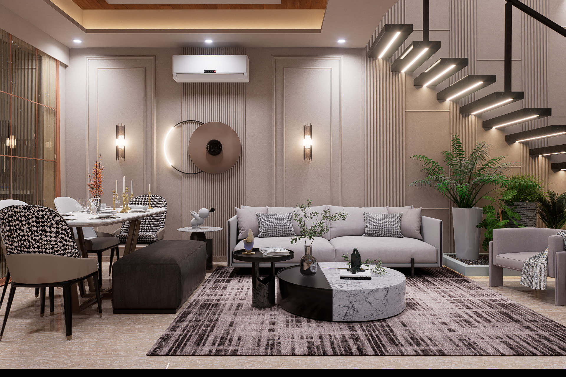 Living Area Interior Design