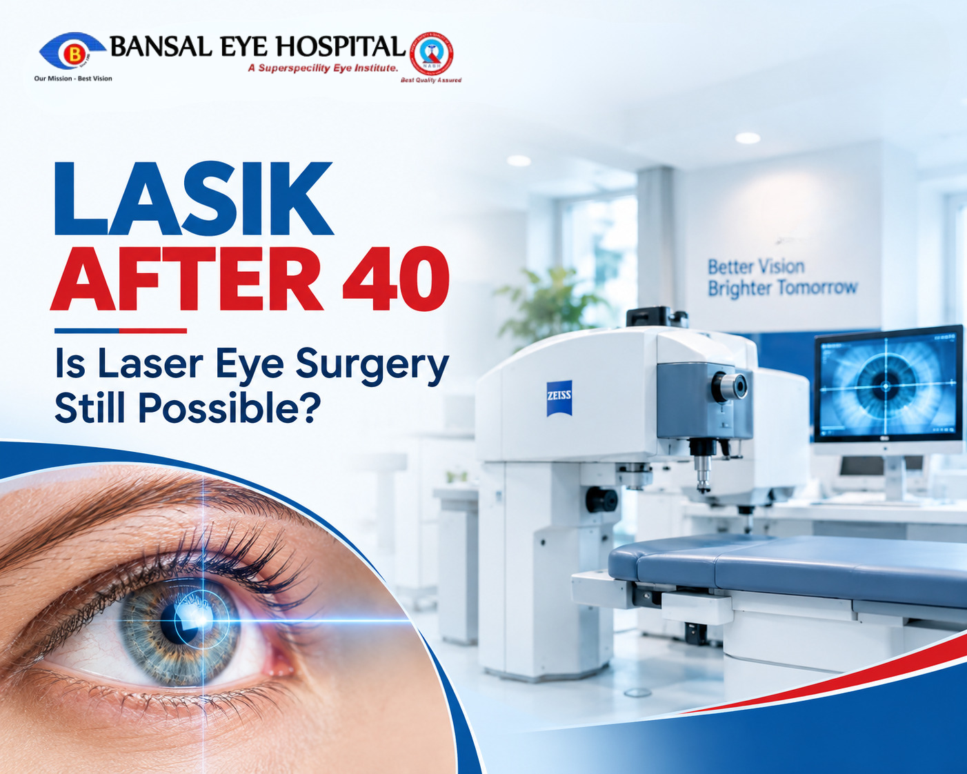 LASIK After 40: Eligibility, Benefits & Vision Options
