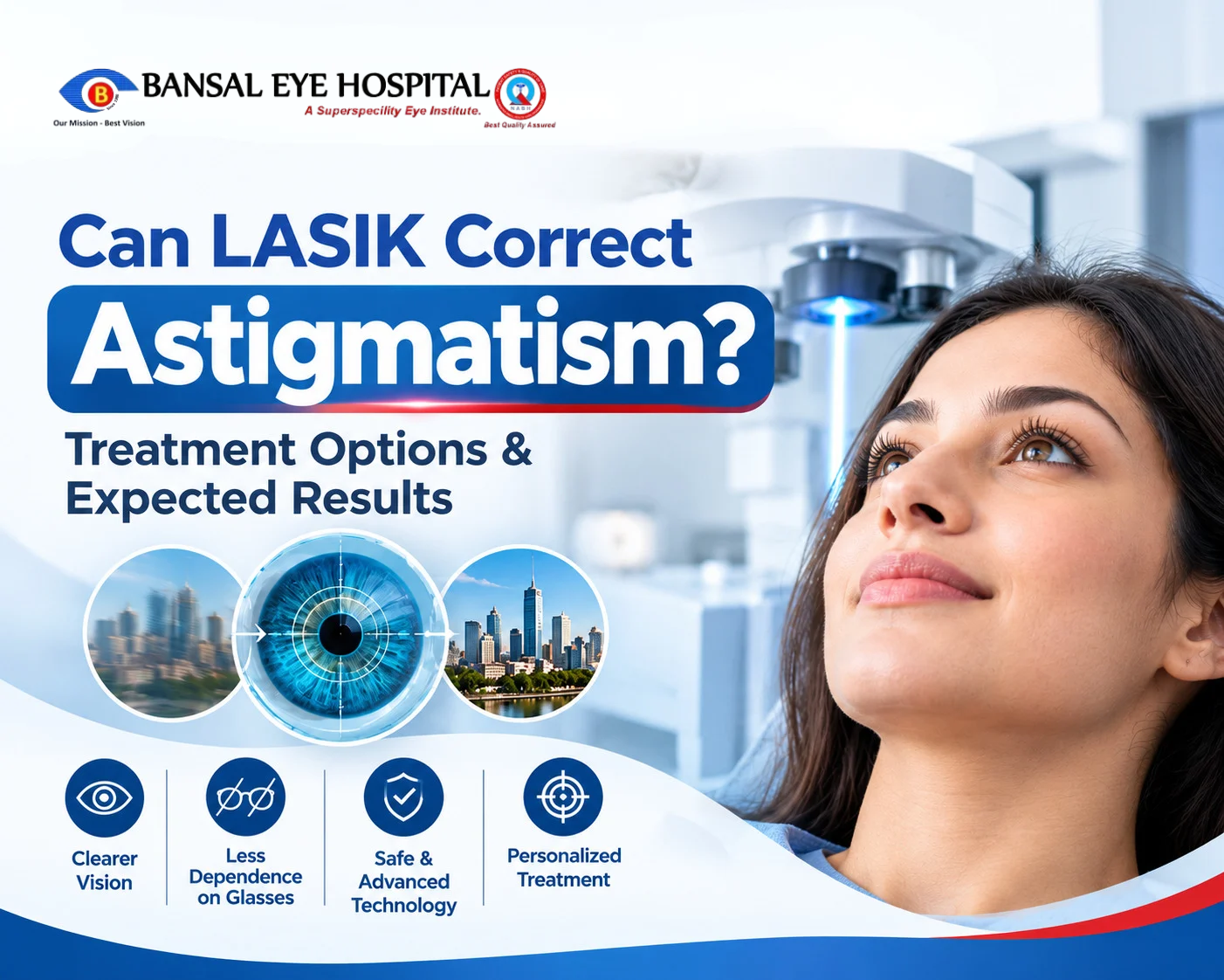 Can LASIK Correct Astigmatism? Treatment Options & Expected Results
