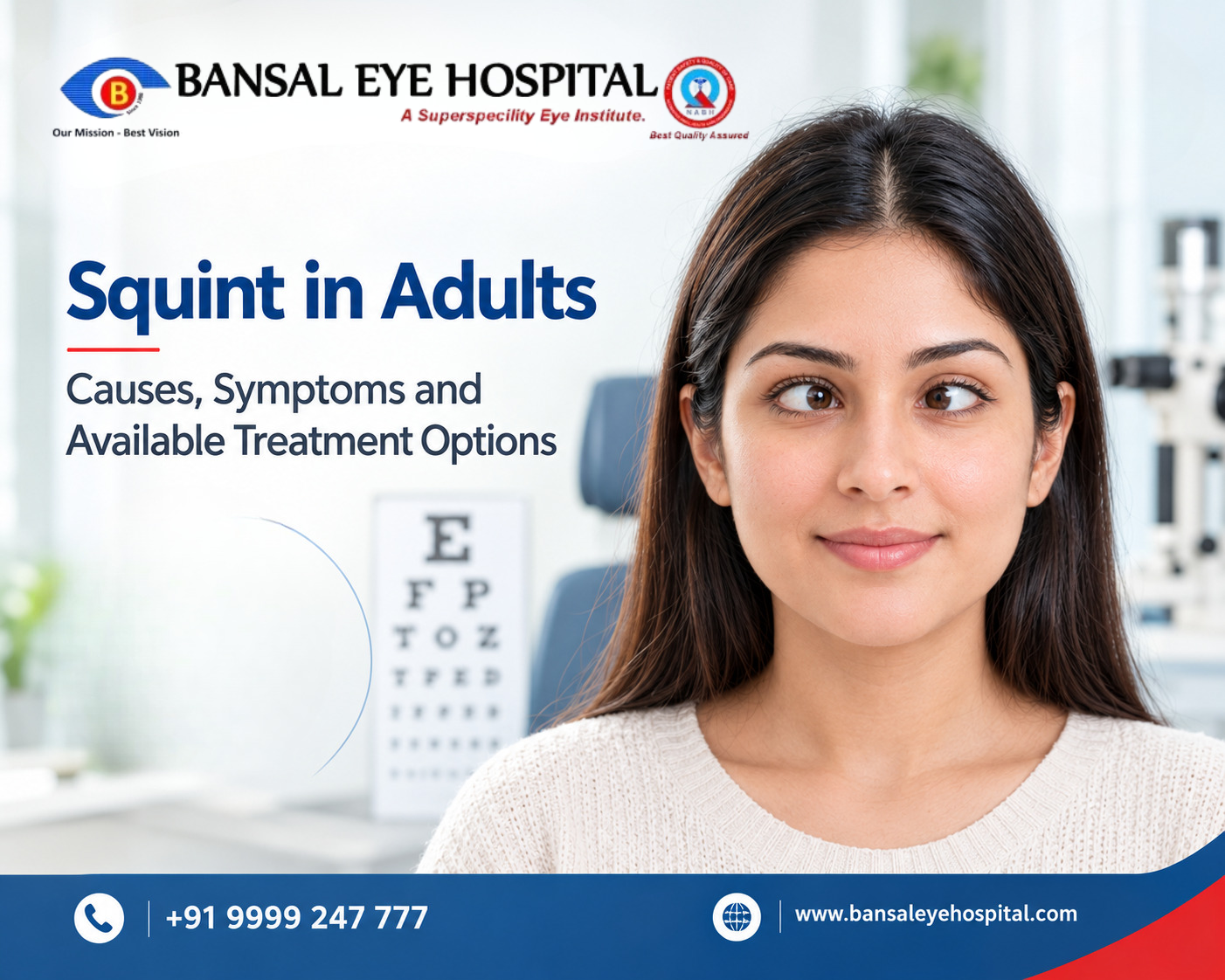 Squint in Adults: Causes, Symptoms and Available Treatment Options