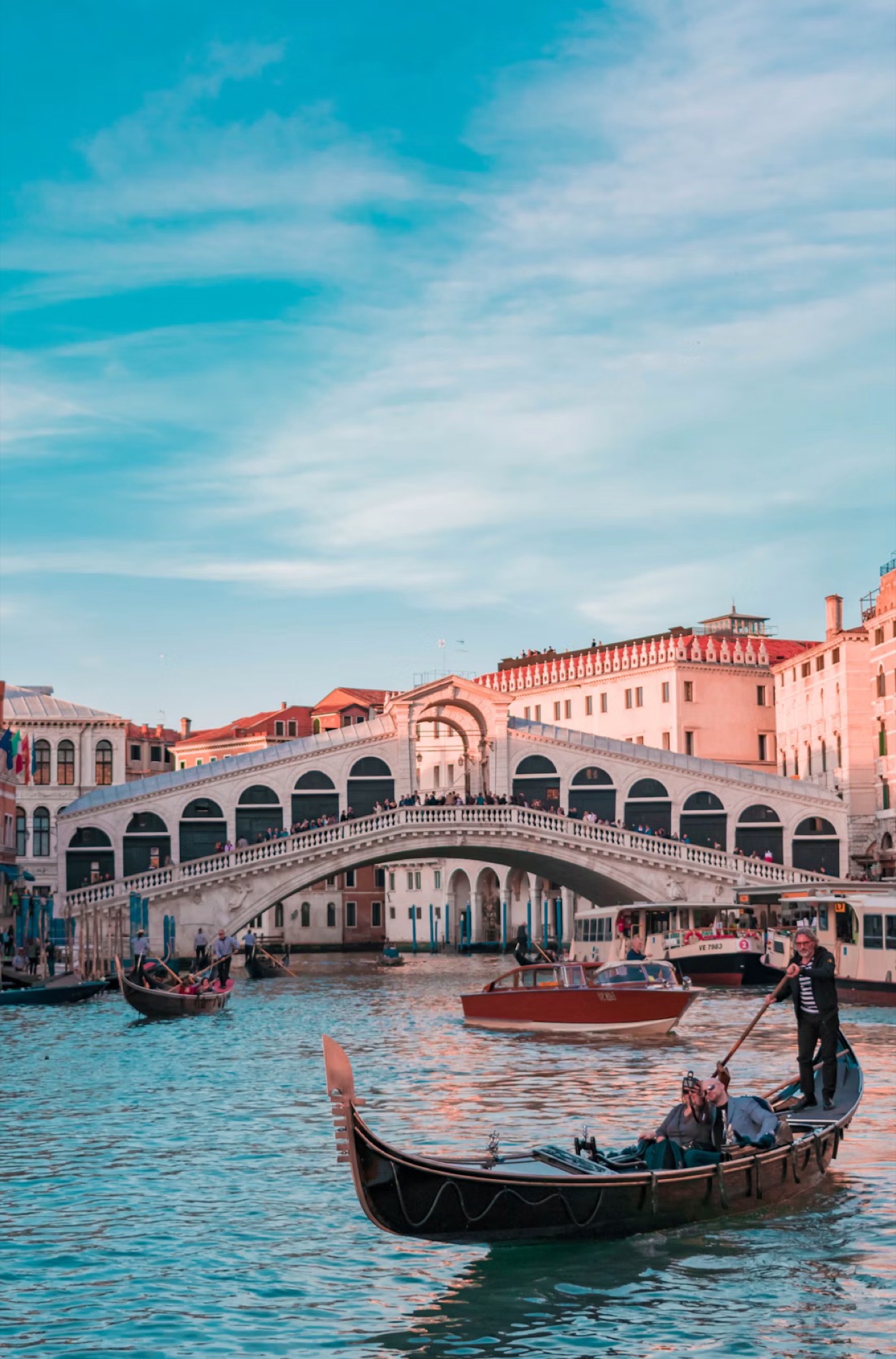 Venice by gondola