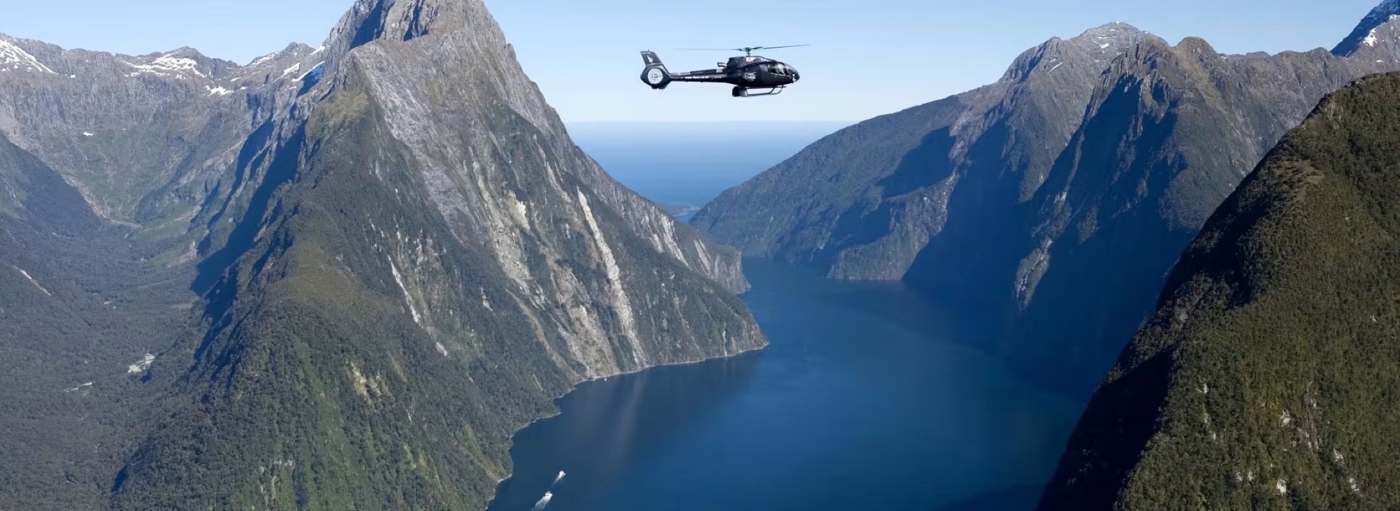 Milford Sound by air