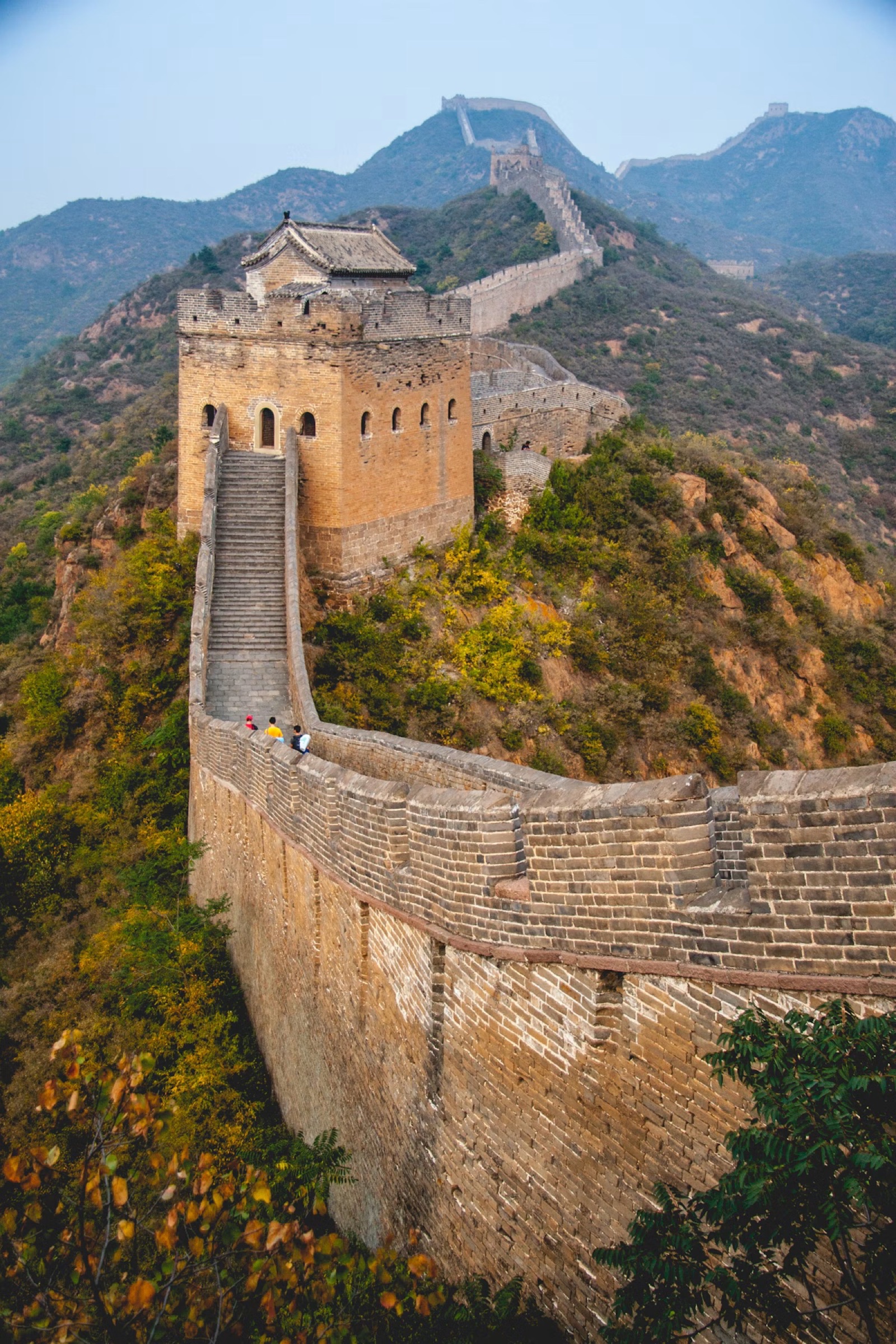 A watchtower on the Great Wall of China